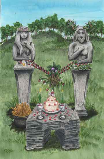 Litha altar