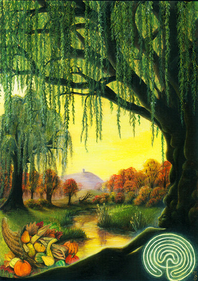 The celtic wheel of the year
